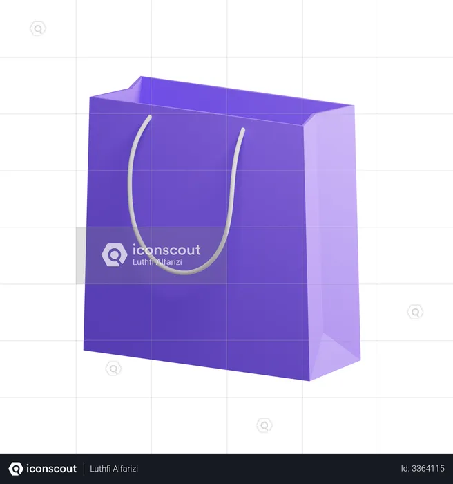 Shopping Bag  3D Icon