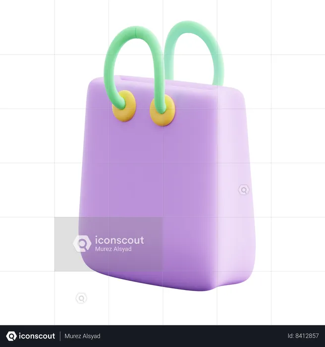 Shopping Bag  3D Icon