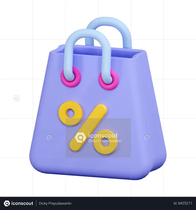 Shopping Bag  3D Icon