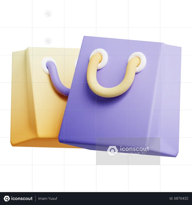 Shopping Bag  3D Icon