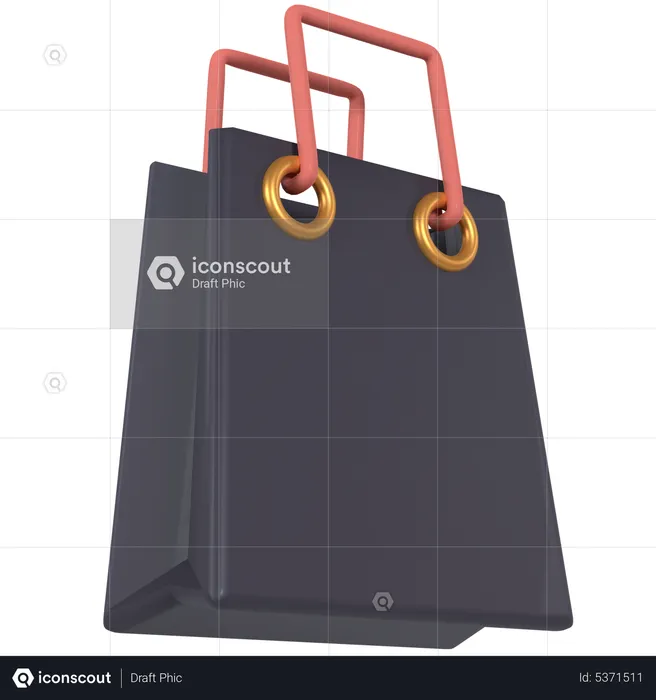 Shopping bag  3D Icon