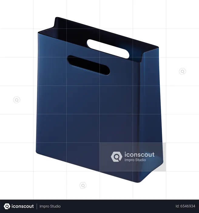 Shopping bag  3D Icon
