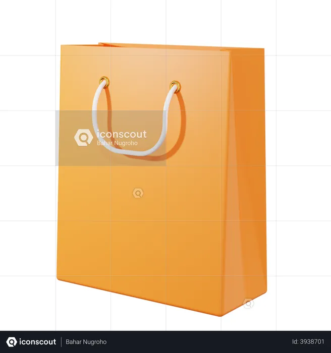 Shopping Bag  3D Illustration