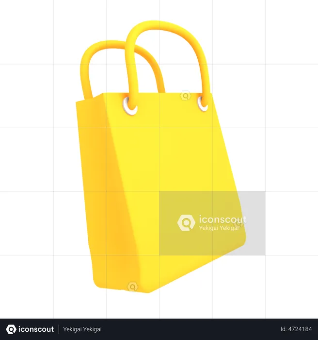 Shopping Bag  3D Illustration