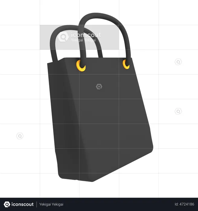 Shopping Bag  3D Illustration