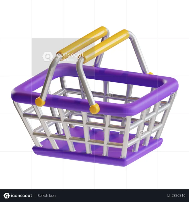 Shopping Cart  3D Icon