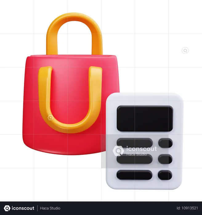 Shopping List  3D Icon