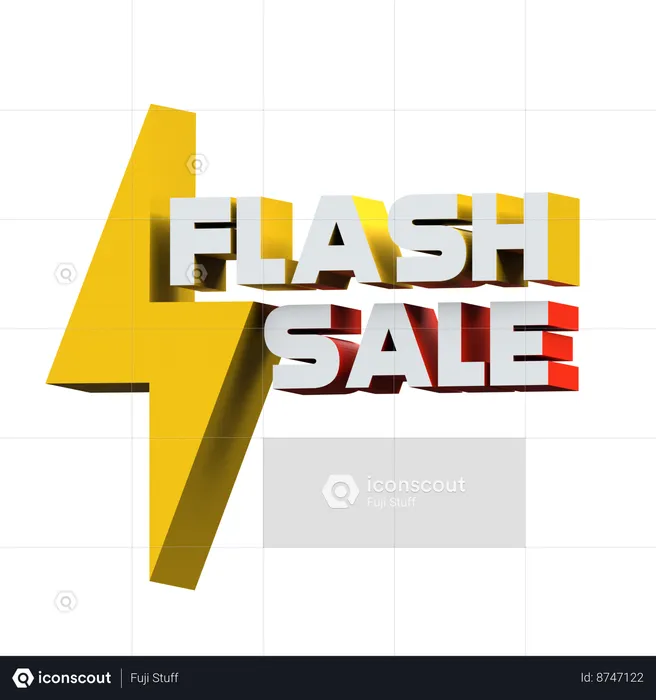 Shopping offer  3D Icon