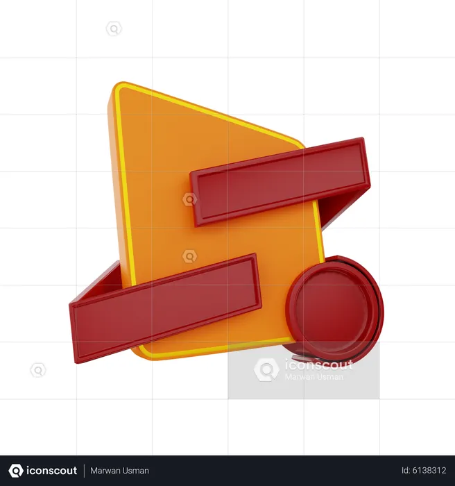 Shopping offer space  3D Icon