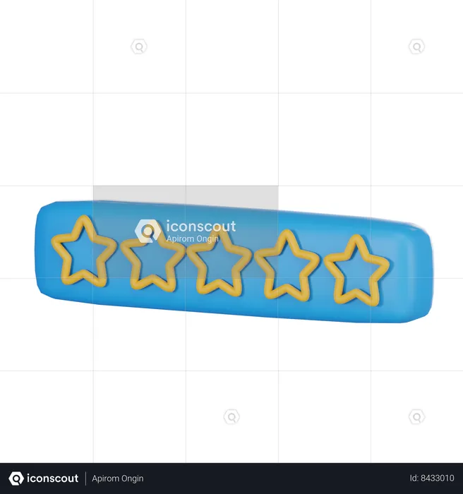 Shopping Rating  3D Icon