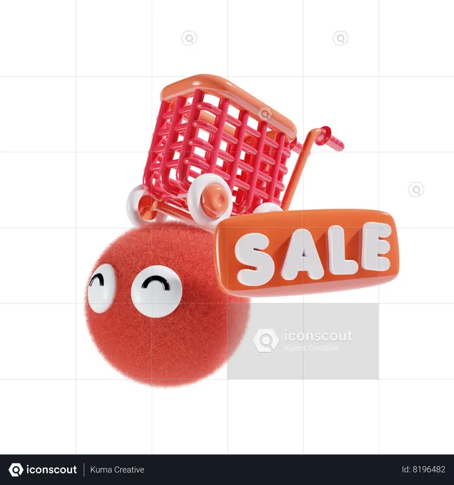 Shopping Sale  3D Icon