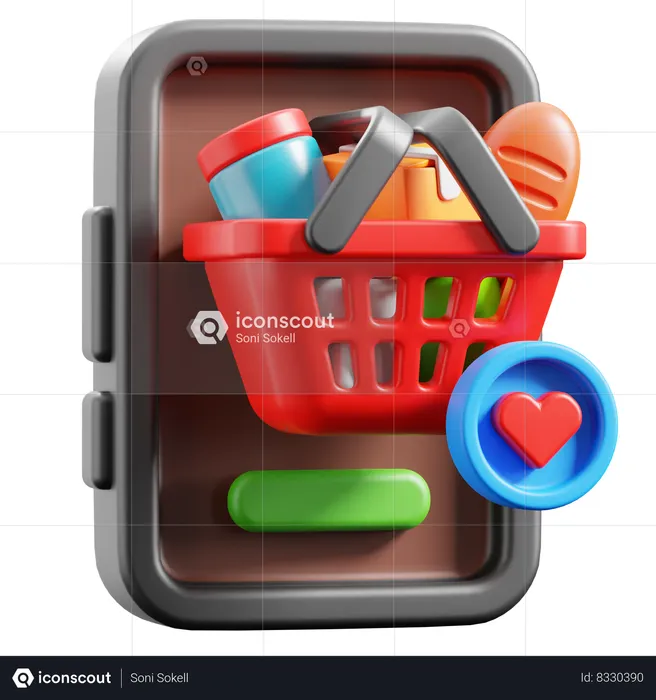 Shopping Wishlist  3D Icon