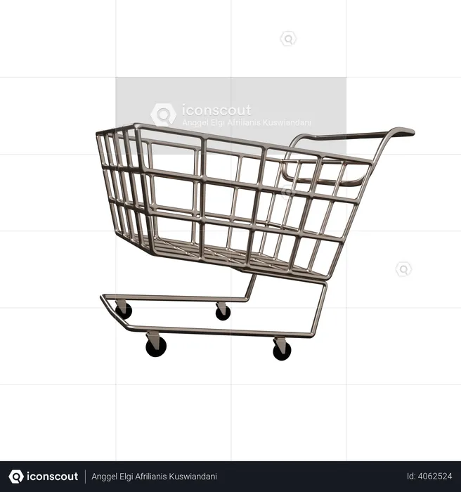 Shoppingcart  3D Illustration