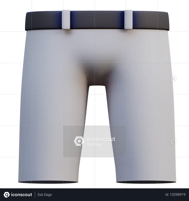 Short Pants  3D Icon