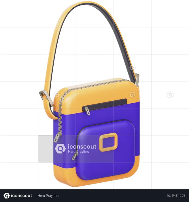 Shoulder Bag  3D Icon