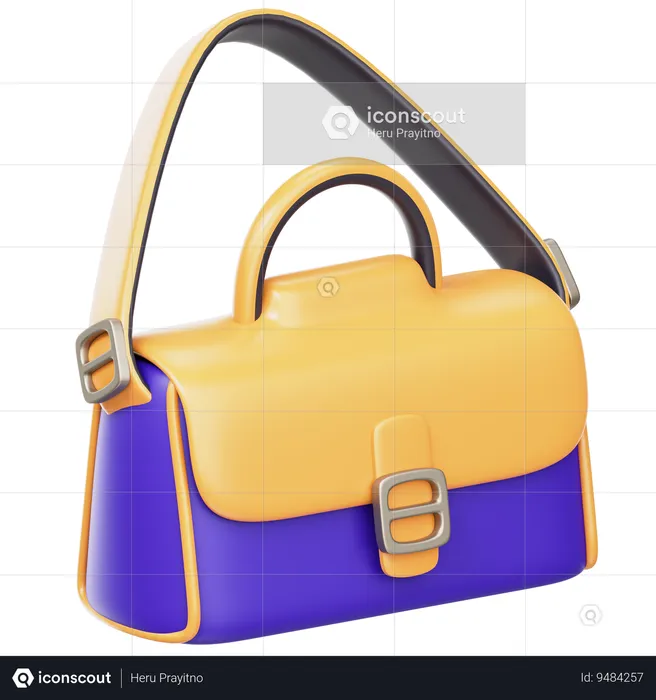 Shoulder Bag  3D Icon