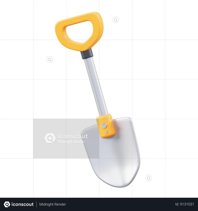 Shovel  3D Icon