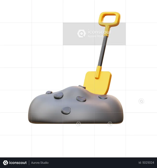 Shovel  3D Icon