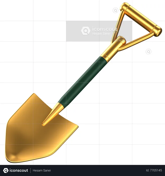 Shovel  3D Icon