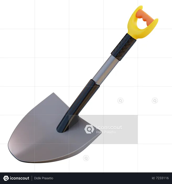 Shovel  3D Icon