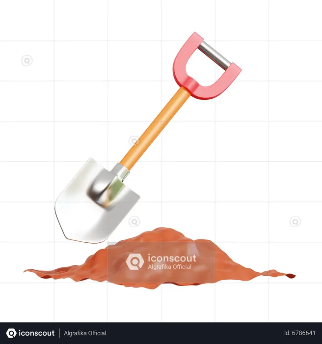 Shovel  3D Icon