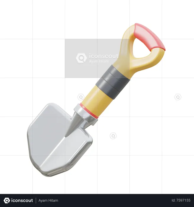 Shovel  3D Icon