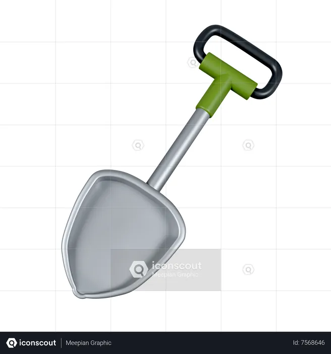 Shovel  3D Icon