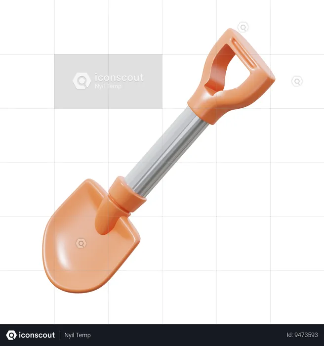 Shovel  3D Icon