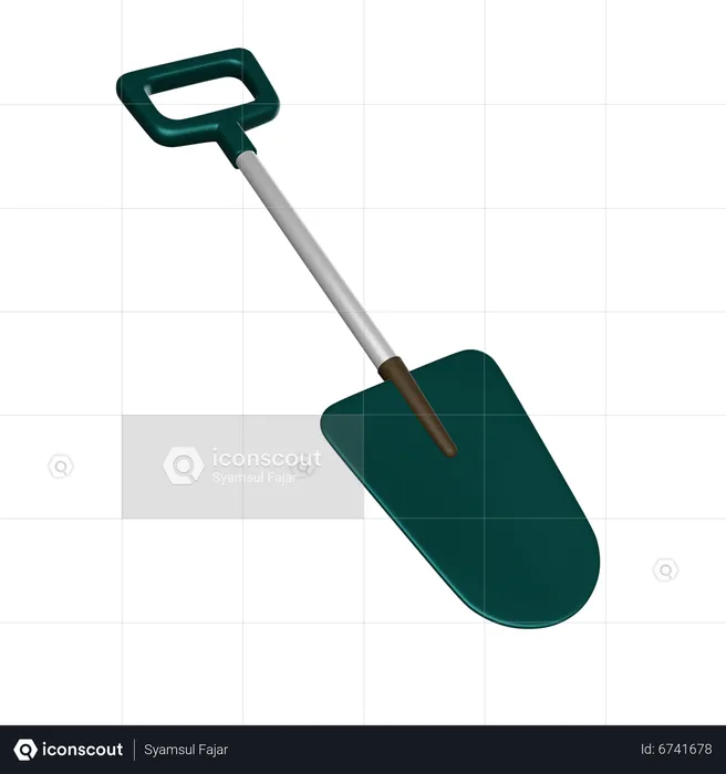 Shovel  3D Icon