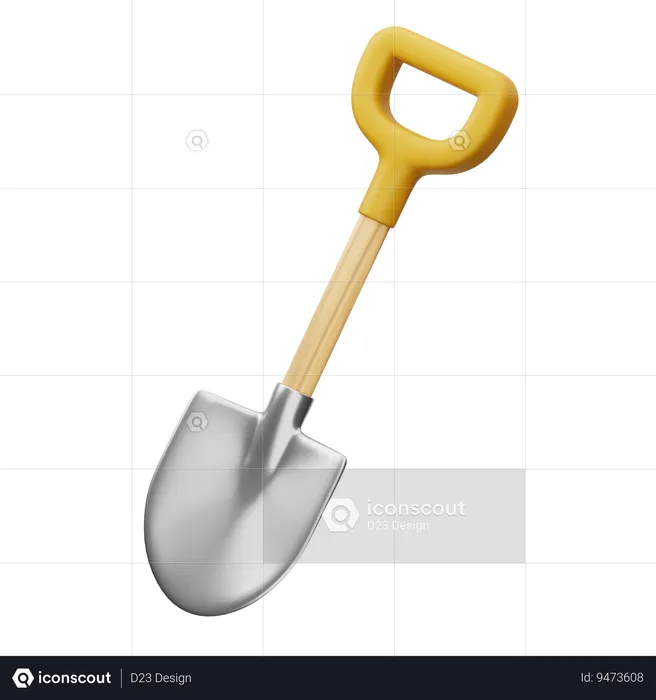 Shovel  3D Icon