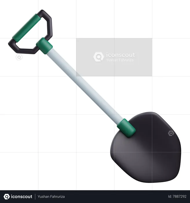 Shovel  3D Icon