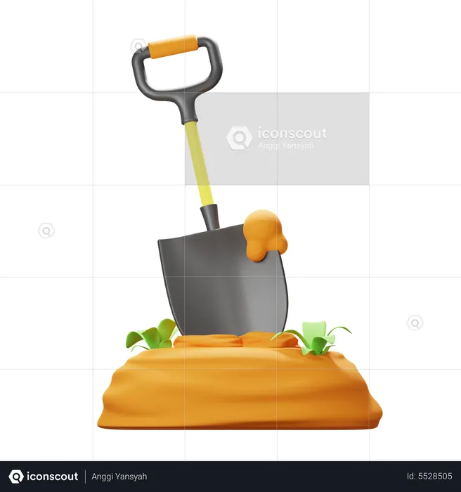 Shovel  3D Icon