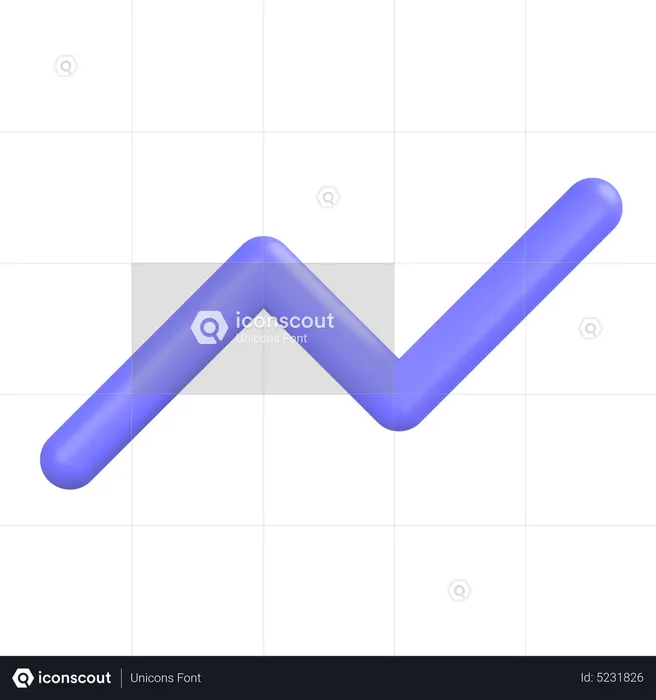 Show Chart  3D Icon