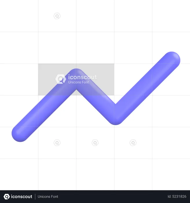 Show Chart  3D Icon