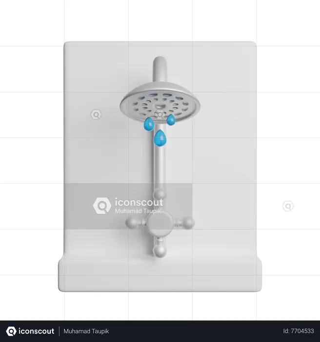 Shower  3D Icon