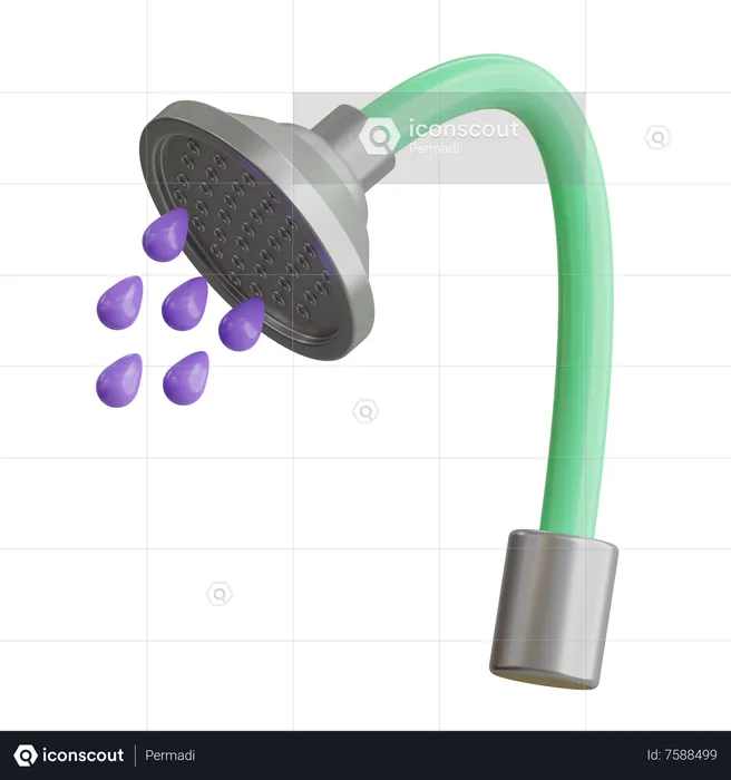 Shower  3D Icon