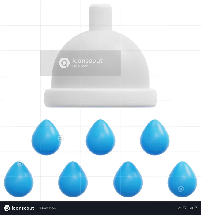 Shower  3D Icon