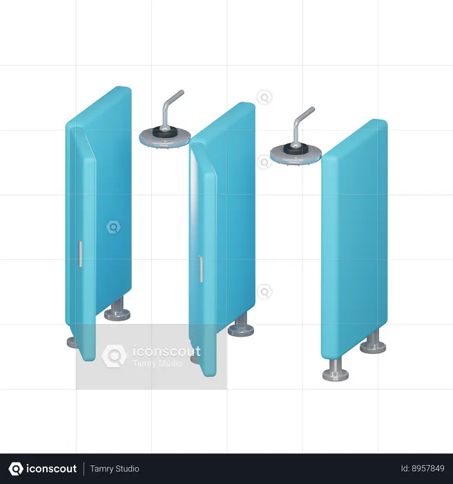 Shower Room  3D Icon