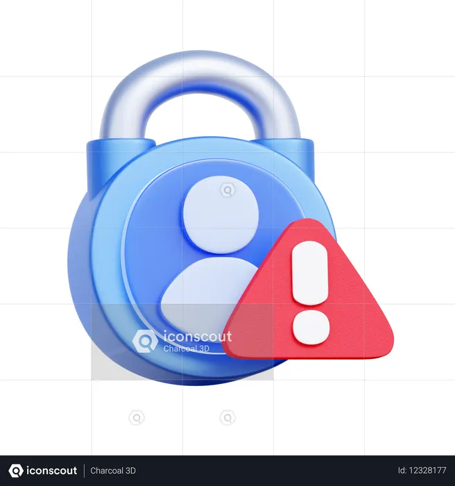 Sicherheitsalarm  3D Icon