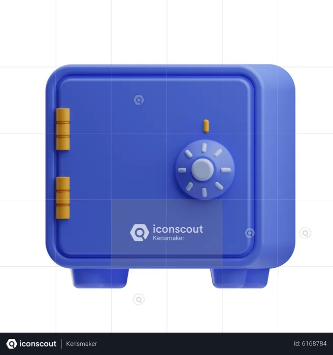 Sicherheitsbox  3D Icon