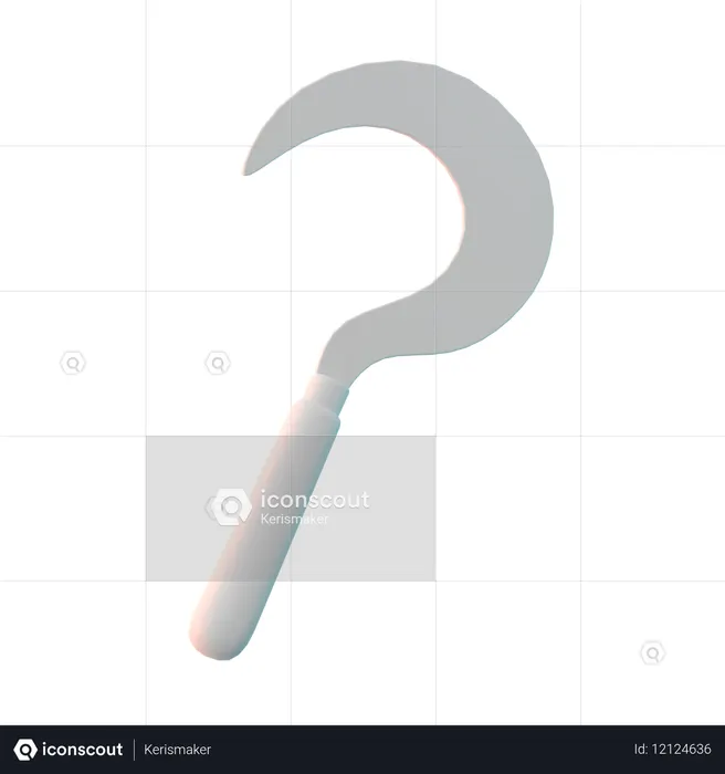 Sickle  3D Icon