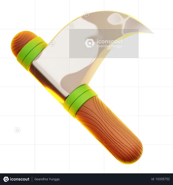 Sickle  3D Icon