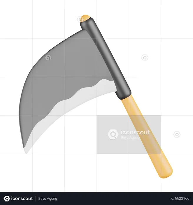 Sickle  3D Icon