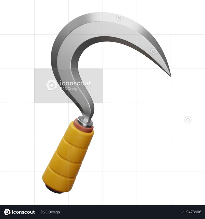 Sickle  3D Icon