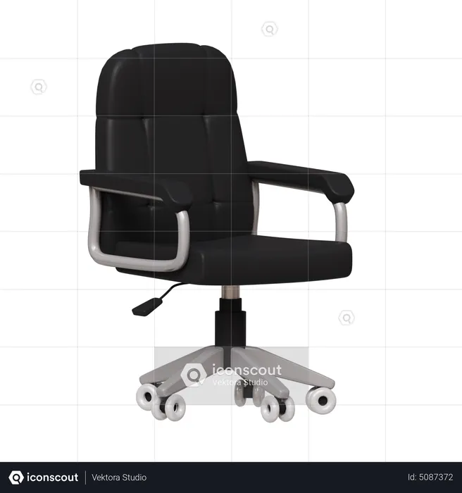 Siège de bureau  3D Icon