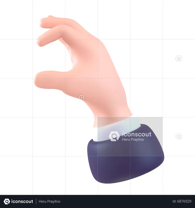 Sign Hand  3D Icon