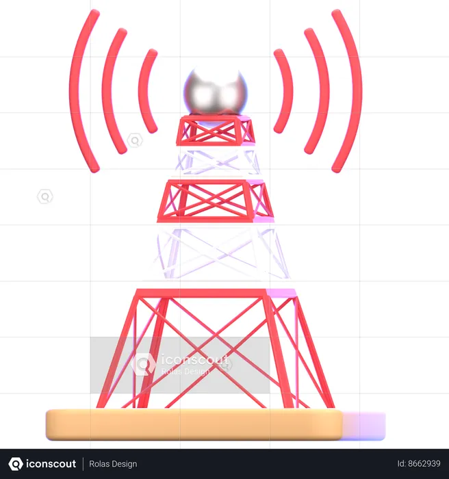 Signal  3D Icon