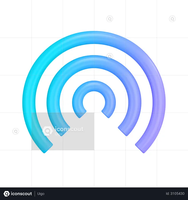 Signalturm  3D Illustration