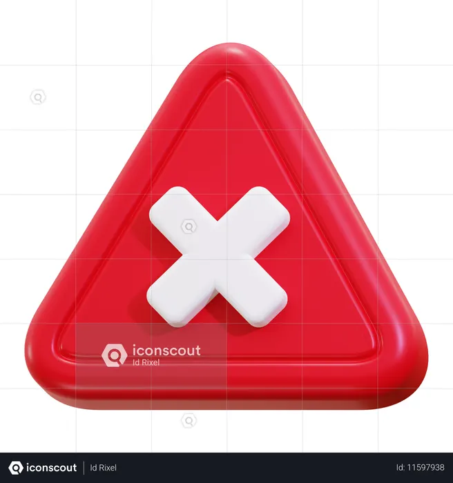 Signo de la cruz  3D Icon