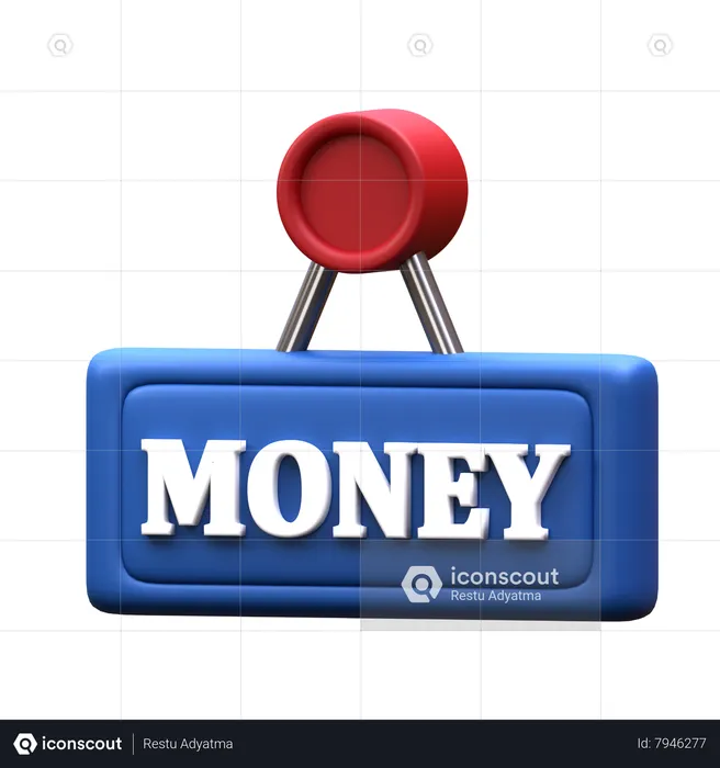 Signo de dinero  3D Icon